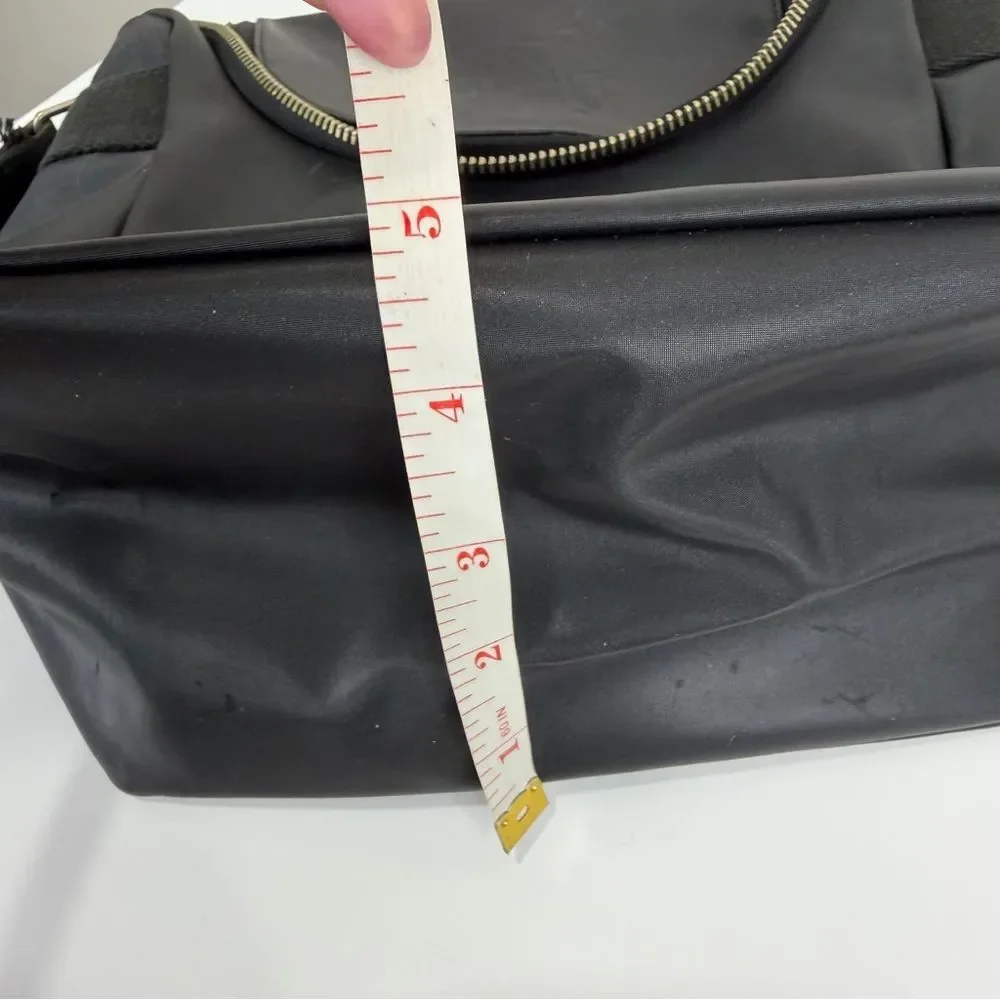 Jean Paul Gaultier Y2K Black Nylon Crossbody Utility Core Bag